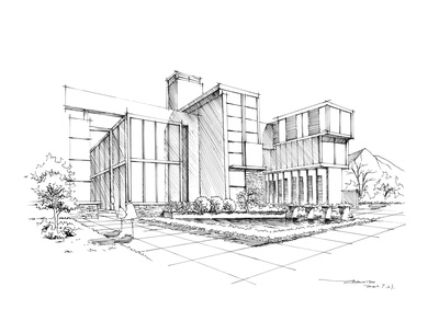 匠心融合 建筑手繪表現與金屬家具配件的藝術制造